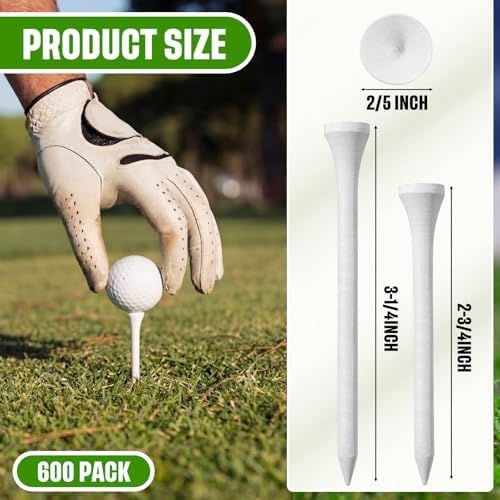 Mudder Golf Tees Bulk Wood - Image 2