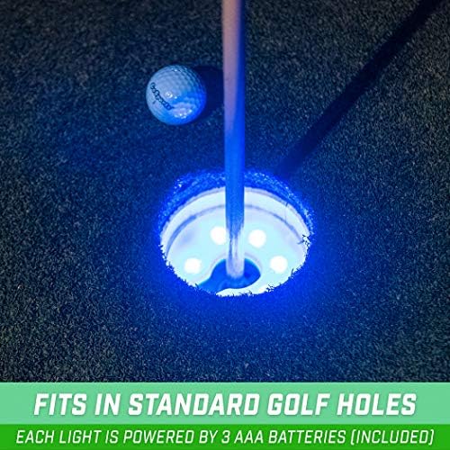 GoSports Light Up Golf Hole Lights 3 Pack - Image 2