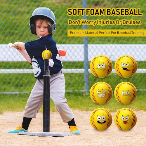 Blulu 30 Pack Foam Baseballs 9 Inch Face Softballs Foam - Image 4