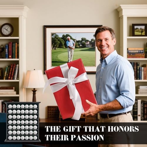 49 Golf Ball Display Case Wall Mounted - Image 2