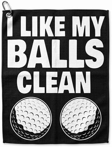 SHANKITGOLF Golf Towel Funny Microfiber by SHANKITGOLF