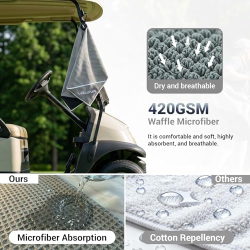 4-in-1 Magnetic Golf Towel - Image 5