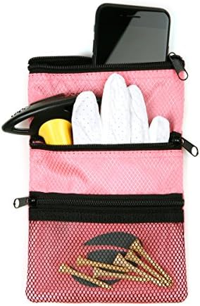 Orlimar Detachable Golf Accessory Pouch, 3 Zippered Pockets - Image 3