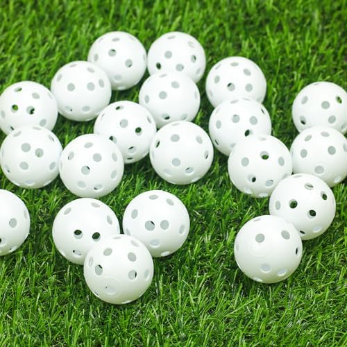 Plastic Golf Balls Practice Limited Flight Golf Training Ball Hollow Swing - Image 6
