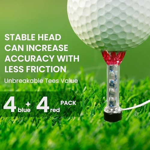 VEASAERS Golf Tees Plastic Magnetic 2/4/8/12 Pack - Image 2