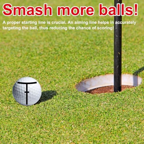 3pcs Golf Ball Marker Set, Golf Ball Line Marker Tool - Image 4
