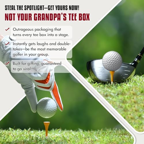 Curves and Clubs – Premium Golf Tees Cigarette Box | Funny Golf Tees - Image 2