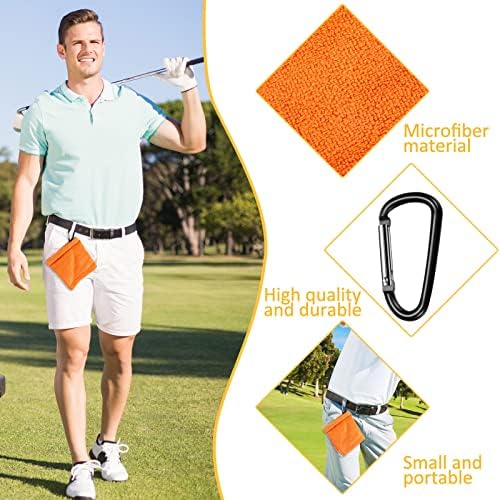 Flutesan 3 Pcs Golf Ball Towel Pocket Towel - Image 3