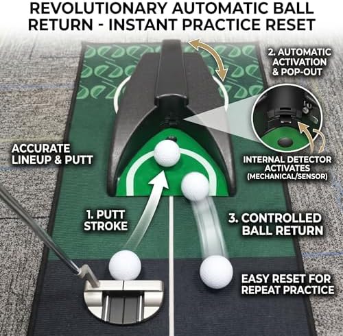 Golf Putting Green Indoor, Golf Putting mat - Image 2