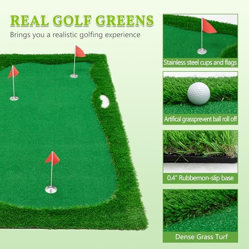 Golf Putting Green Mat Professional Practice Mat - Image 4