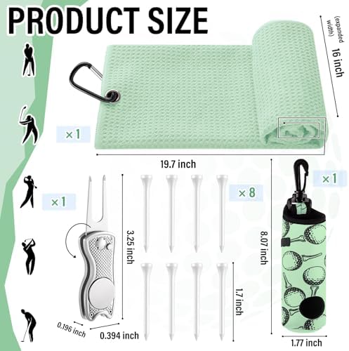 Liliful 12 Pcs Golf Accessories Kit Golf Stuff Gifts - Image 2
