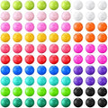 Vinsot 48 Pcs Golf Balls Bulk Solid Rubber Golf Soft Training Balls by Vinsot