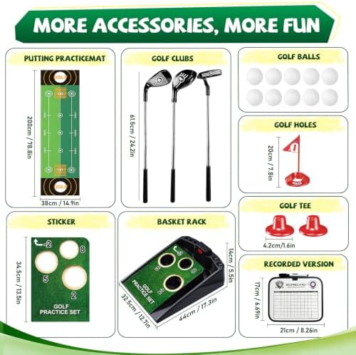 YESHIN Upgraded Kids Toy Golf Set - Image 6