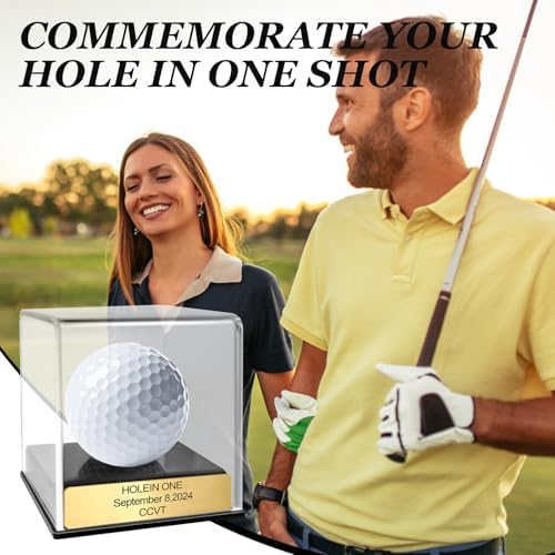 Custom Golf Hole-in-One Display Case, Acrylic Golf Ball Display Case, Custom - Image 5