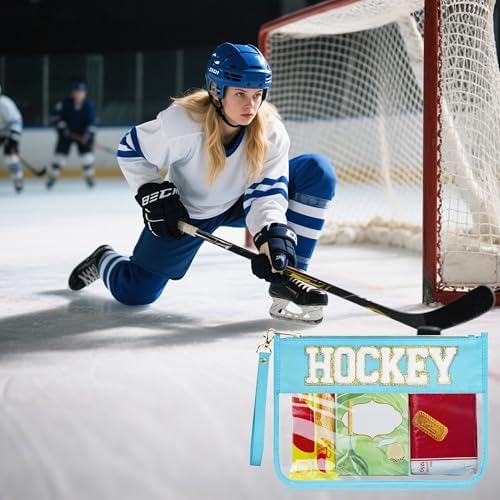 BuyCard 2 Pcs Hockey Gifts Makeup Bag - Image 5