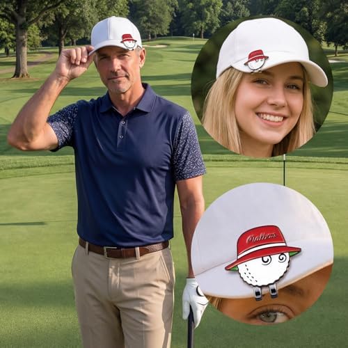 Golf Ball Markers with Magnetic Hat Clip – 3-Packs Personalized Accessories - Image 3
