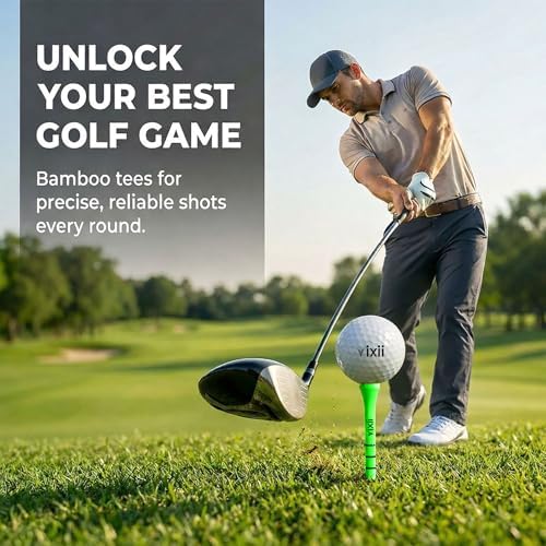 Golf Tees Wood 83 mm Bamboo Golf Tees - Image 2