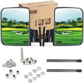 10L0L Golf Cart Mirror, Extra Large Side Rear View Universal by 10L0L