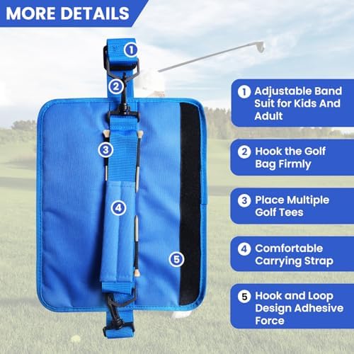 FINGER TEN Mini Golf Bag for 3-7 Clubs - Image 2