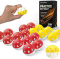 Wear-Resistant Practice Golf Balls, High Visibility by FULLCHOICE