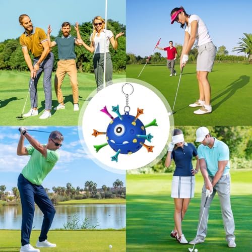 Golf Tee Holder, Portable Ball Tees Holder - Image 5