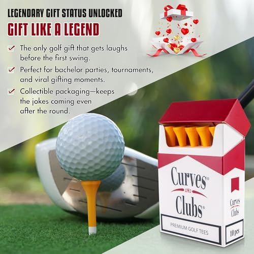 Curves and Clubs – Premium Golf Tees Cigarette Box | Funny Golf Tees - Image 3
