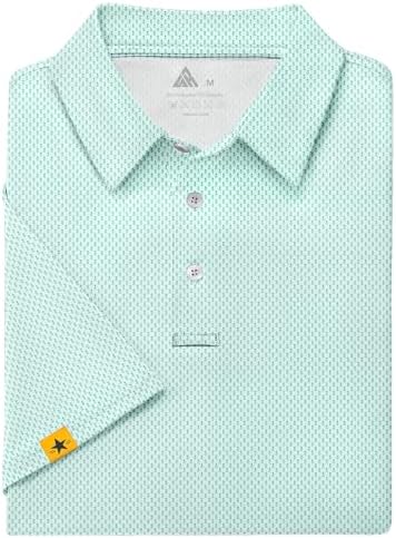 ZITY Mens Golf Polo Shirts Short Sleeve UPF 50+ Moisture Wicking Tshirt - Image 6