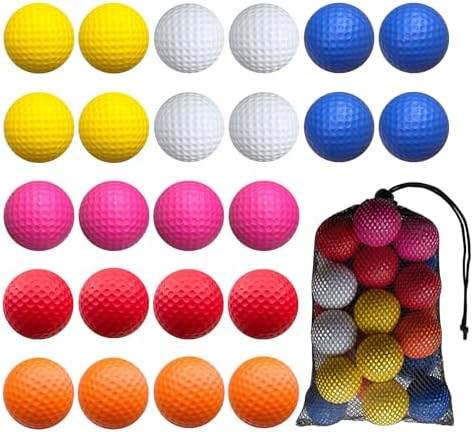 24 Pack Foam Golf Practice Balls, Practice Golf Balls by Unknown