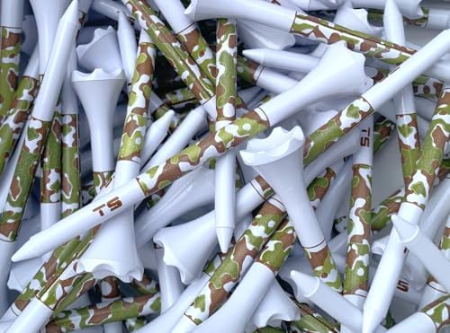 TRUESTRIKE Premium USA Golf Tees – 3¼" or 2¾" Durable Plastic Performance Tees by TRUESTRIKE