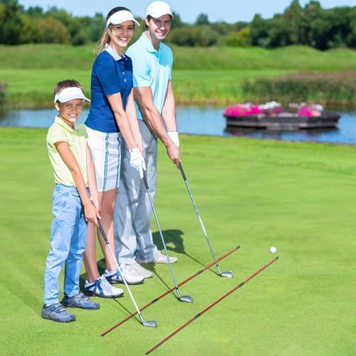 Golf Alignment Sticks 3 Pack – 48" Training Rods - Image 4