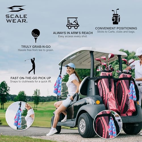 Magnetic Waffle Golf Towel 16x24 - Image 6