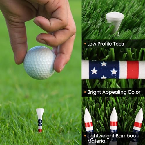 FINGER TEN Short Golf Wood Tees 1 1/2 Inch 250/50Pack - Image 4
