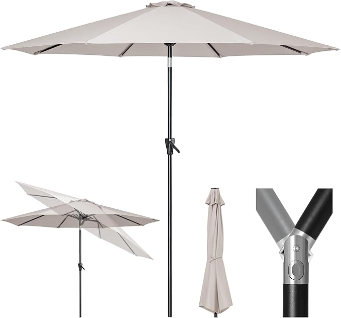 Tempera Patio Market Outdoor Table Umbrella - Image 7