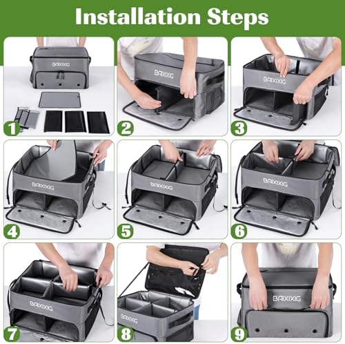 Golf Trunk Organizer, 2-Layer Storage - Image 6