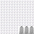 300 Pcs Plastic Practice Golf Ball 42mm PU Foam Balls by Unknown