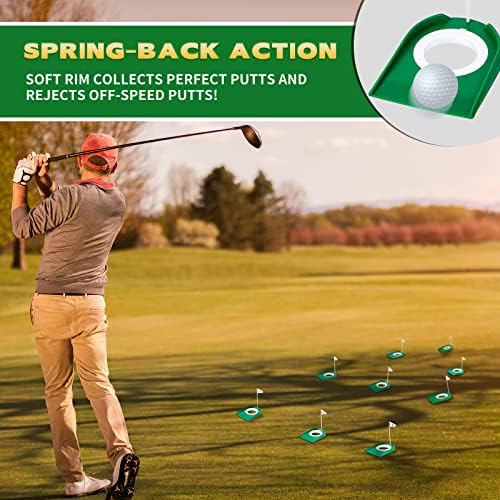 Sotiff 9 Pack Golf Putting Cup - Image 5