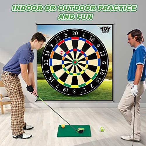 TOY Life Chipping Golf Game Mat Indoor Outdoor Games - Image 6