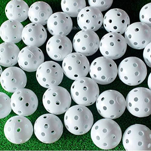 Adwikoso 100 Pack Plastic Golf Training Balls by Hiziwimi