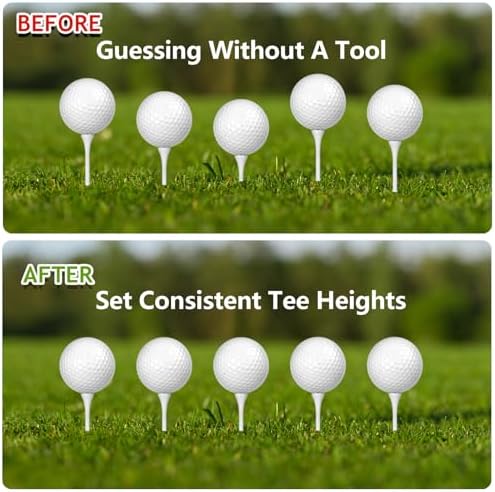 Adjustable Golf Tee Height Tool Outdoor Golf Training Aid Precision Tee Height - Image 5