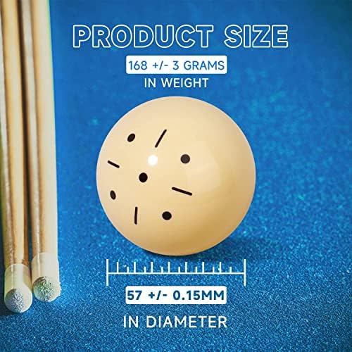GSE Billiard Training Cue Ball, AAA-Grade PRO Cup Standard Pool Cue Ball - Image 2