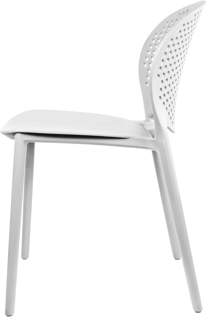 2xhome Patio Dining Chair | Modern Stackable Outdoor Pool Side Chair | Weather - Image 7