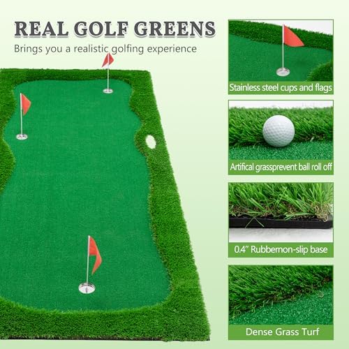 Golf Putting Green Mat Professional Practice Mat - Image 5