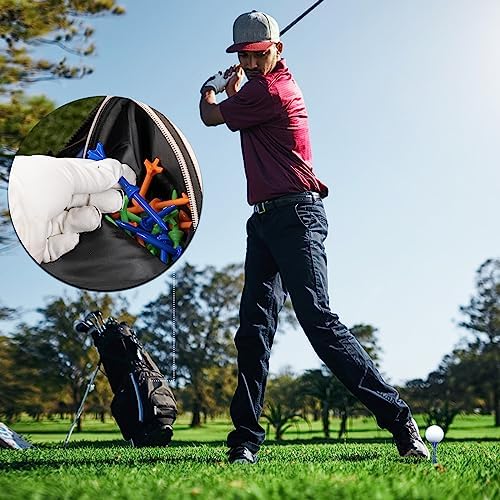 Golf Tees 3 1/4 Inch, Plastic Golf Tees 4 Prongs Stability Tees, Unbreakable - Image 6