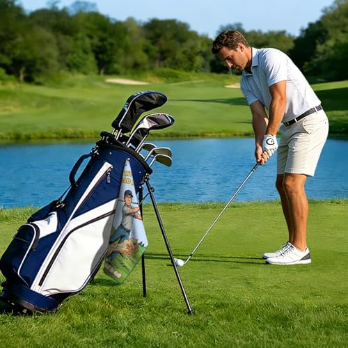 My Swing is Like A Bad Relationship Golf Towel - Image 4