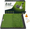JAYA Golf Hitting Mat with Heavy Rubber Base, Foldable Golf Practice Mat by JAYASPORTS