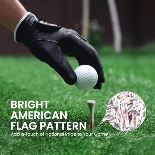 FINGER TEN Wooden Golf Tees Western Birch 100 Pack - Image 6