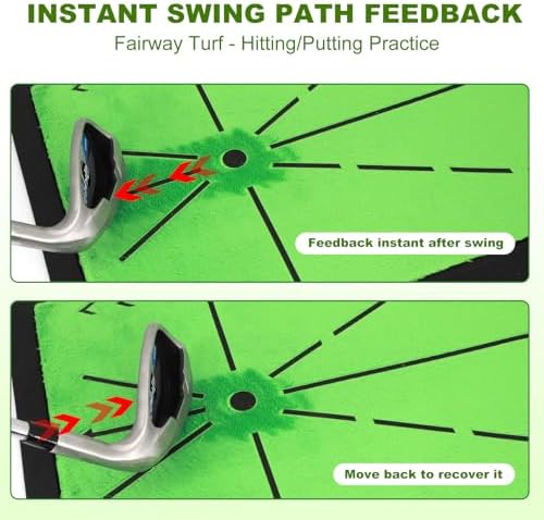 Golf Hitting Mat, Realistic Turf - Image 4