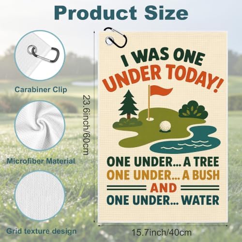 Flag Tree Sports Golf Towel - Image 2