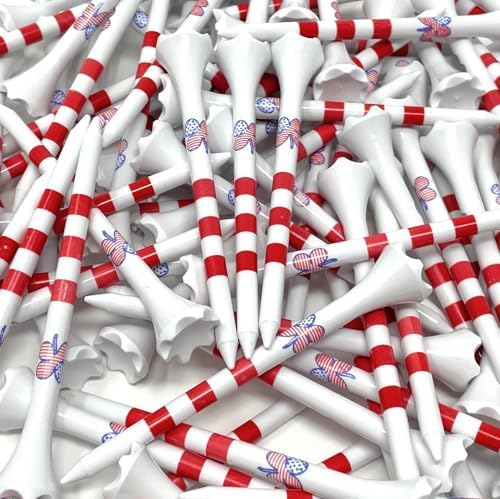NorthPointe Four Leaf Clover/Shamrock 3 ¼” Plastic Golf Tees - Image 4