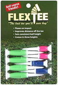 FlexTee Flexible Golf Tees 8 Pack by FLEXTEE